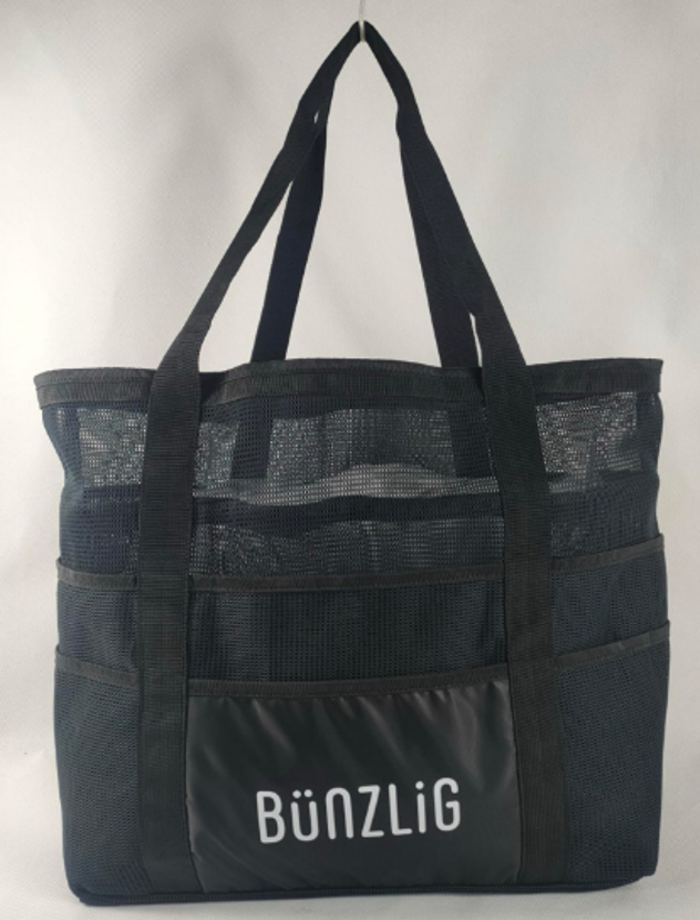Strandtasche aus ca. 18 recycelten PET-Flaschen