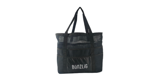 Strandtasche aus ca. 18 recycelten PET-Flaschen